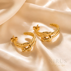Tresse C-Hoop Studs