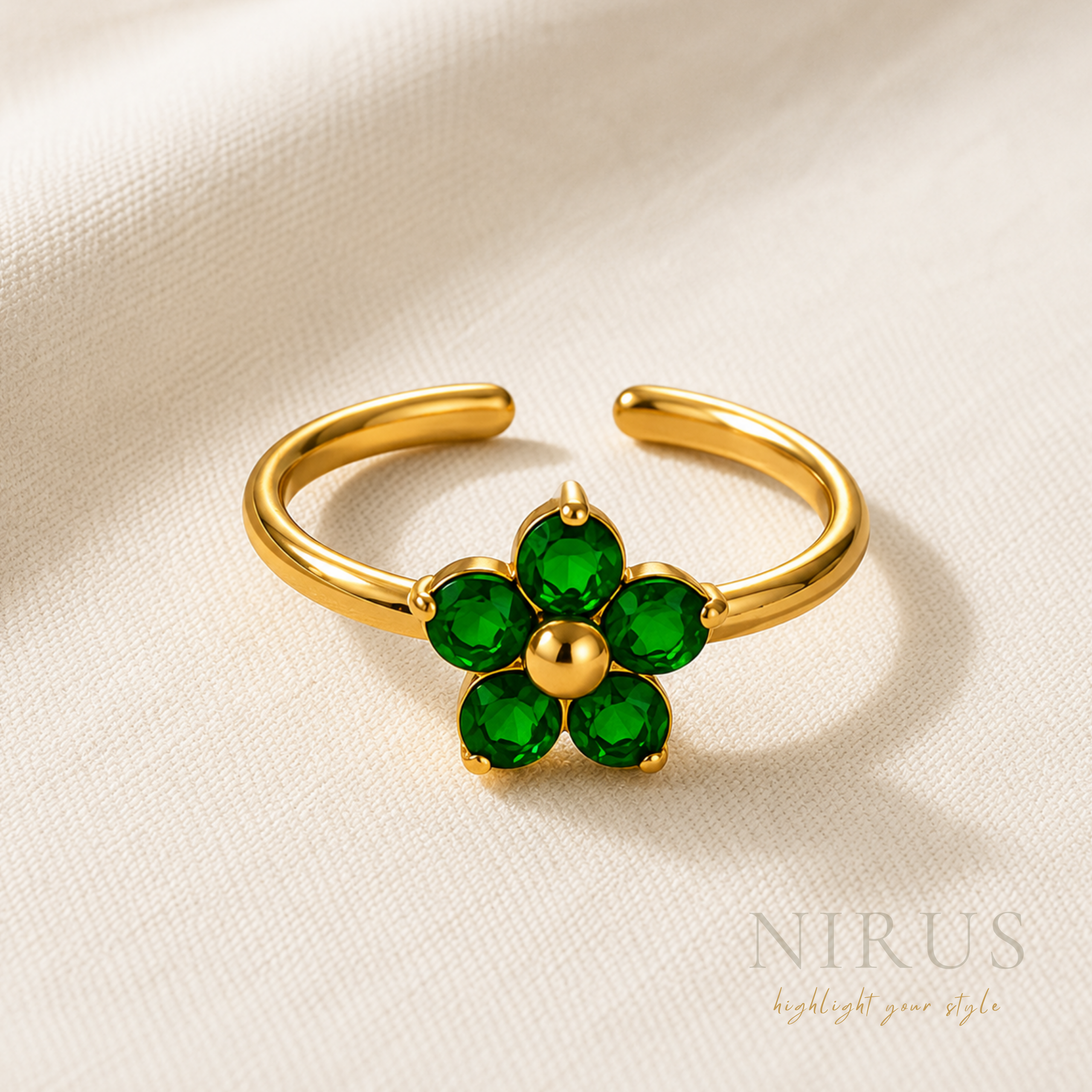 Bloom Stone Ring