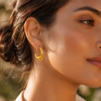 Tresse C-Hoop Studs
