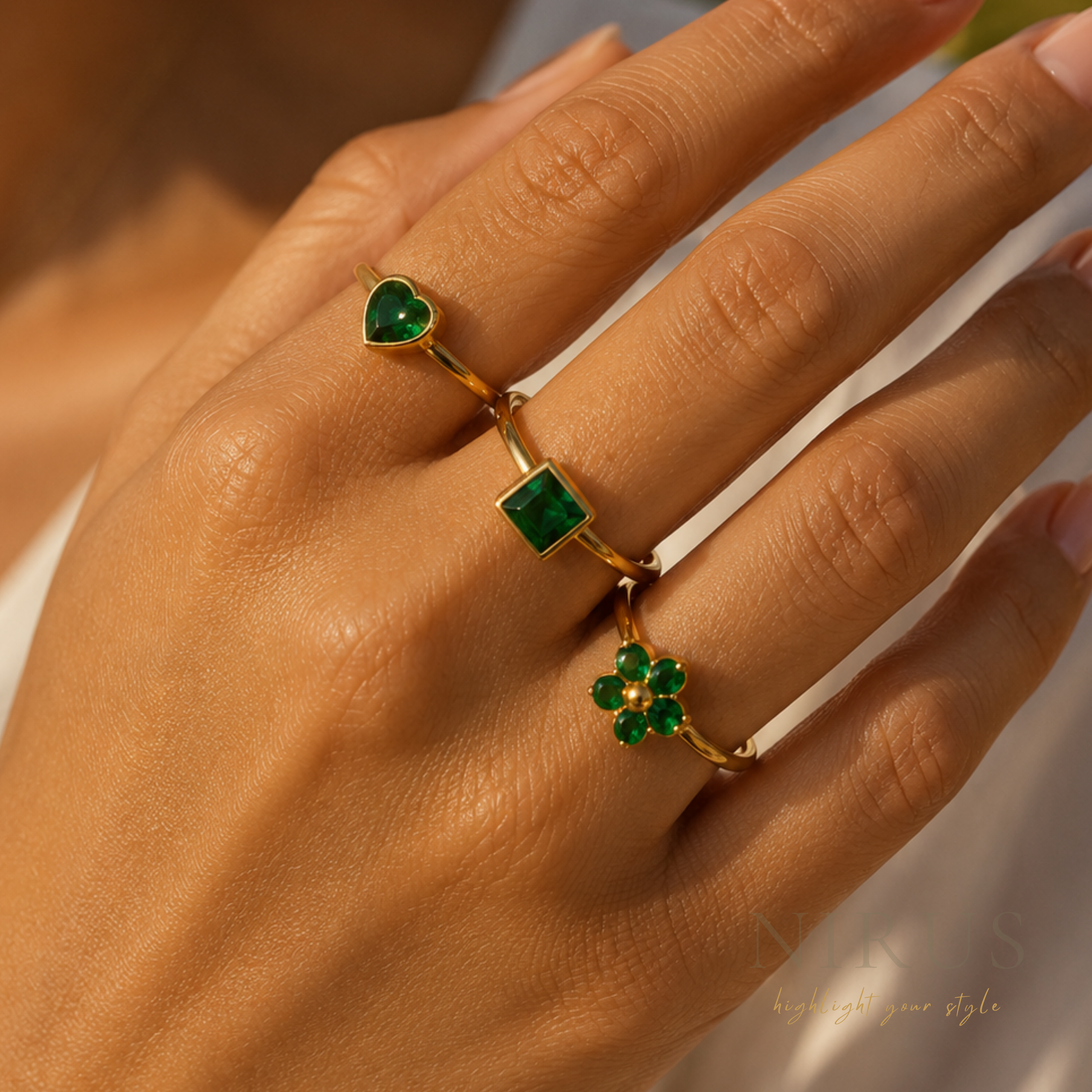 Bloom Stone Ring