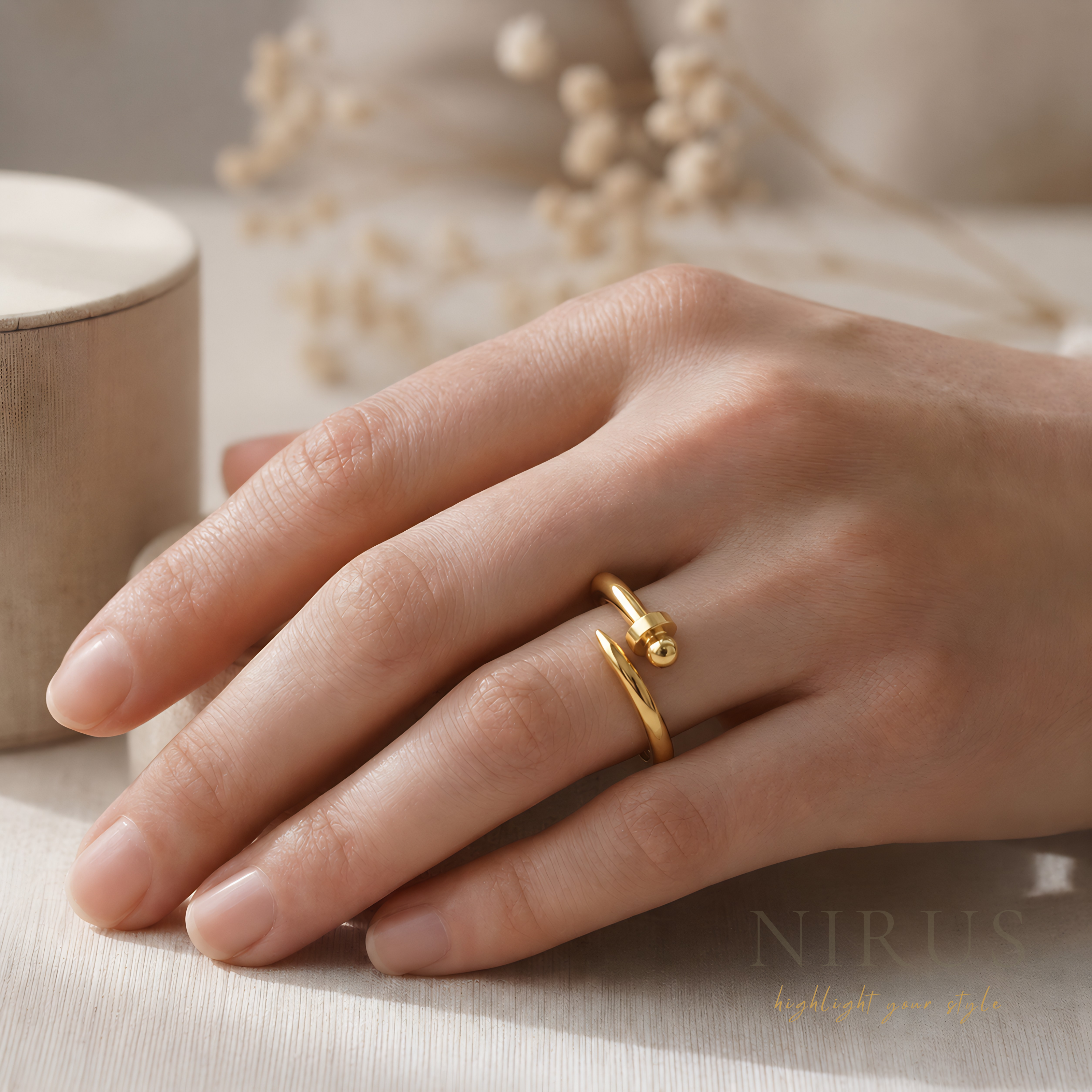 Aegis Nail Ring