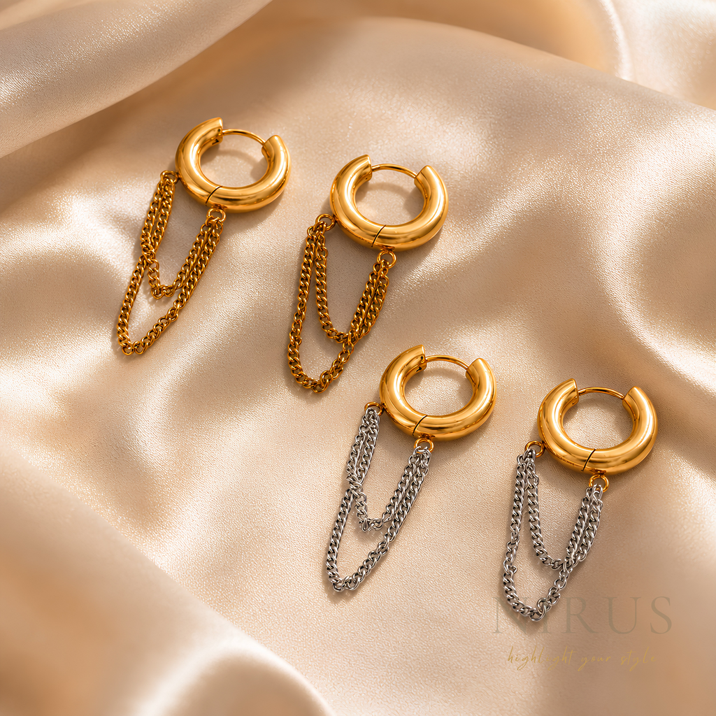 Cascade Chain Hoops