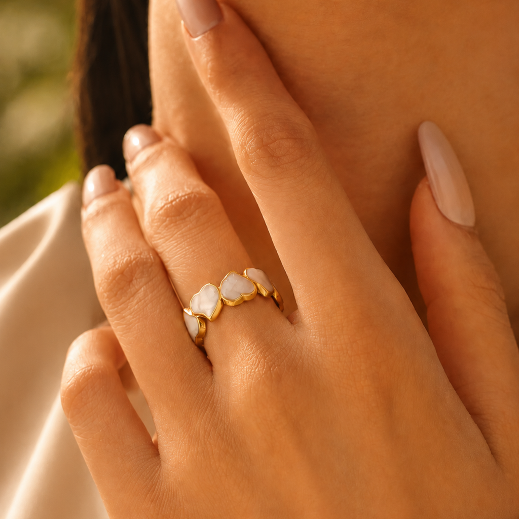 Aurora Hearts Ring