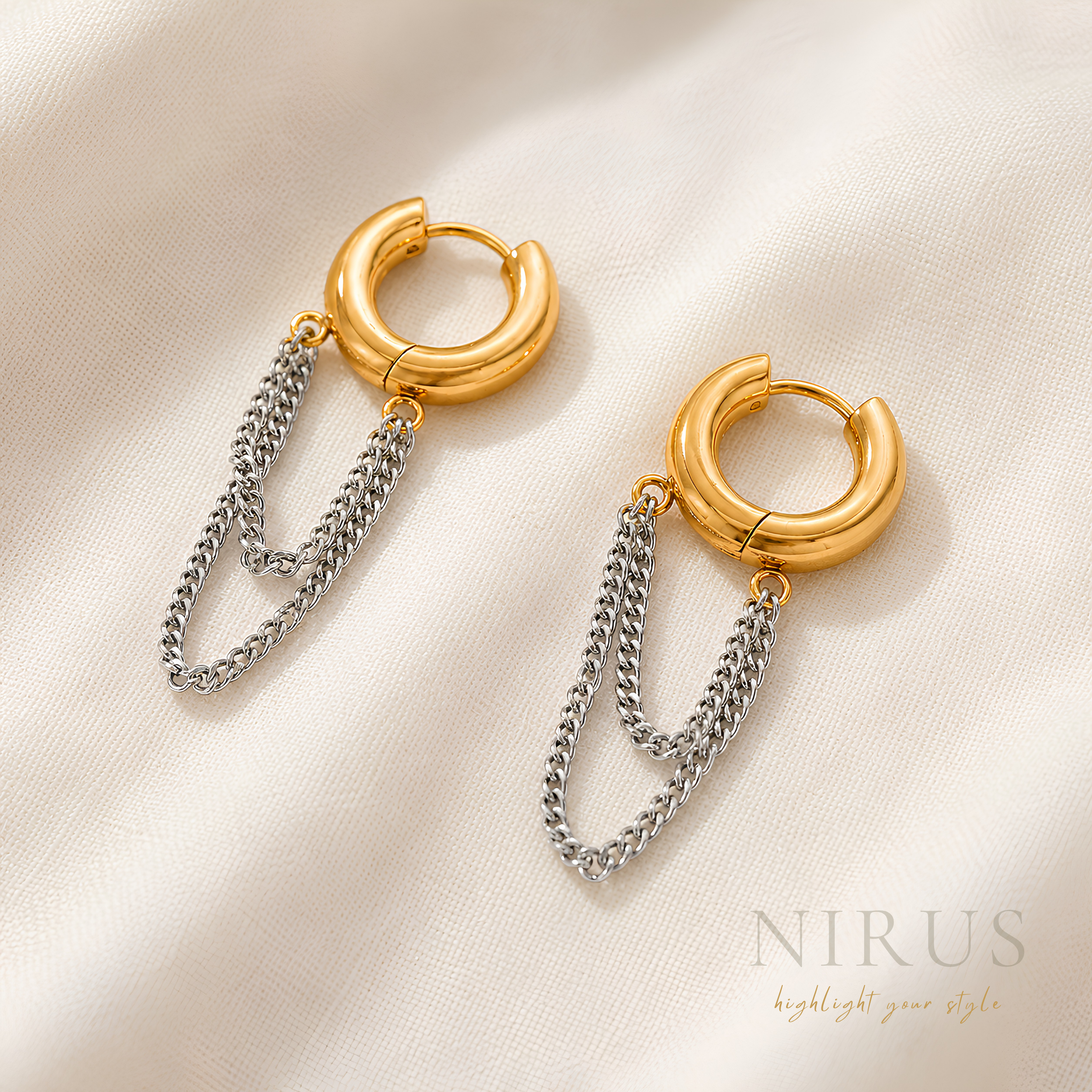 Cascade Chain Hoops