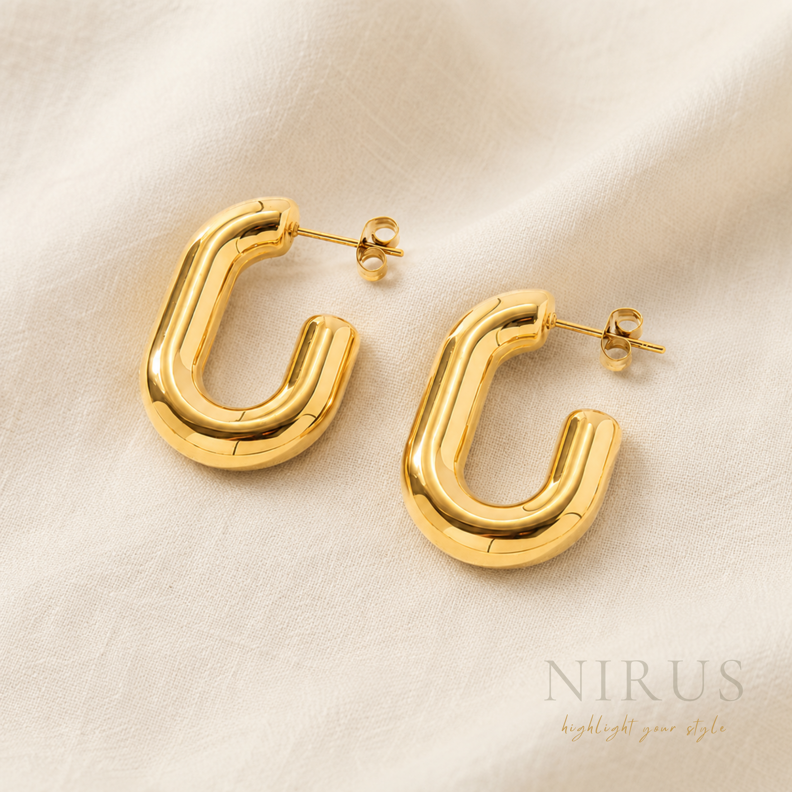 Sculpted Arch Hoops