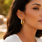 Sculpted Arch Hoops