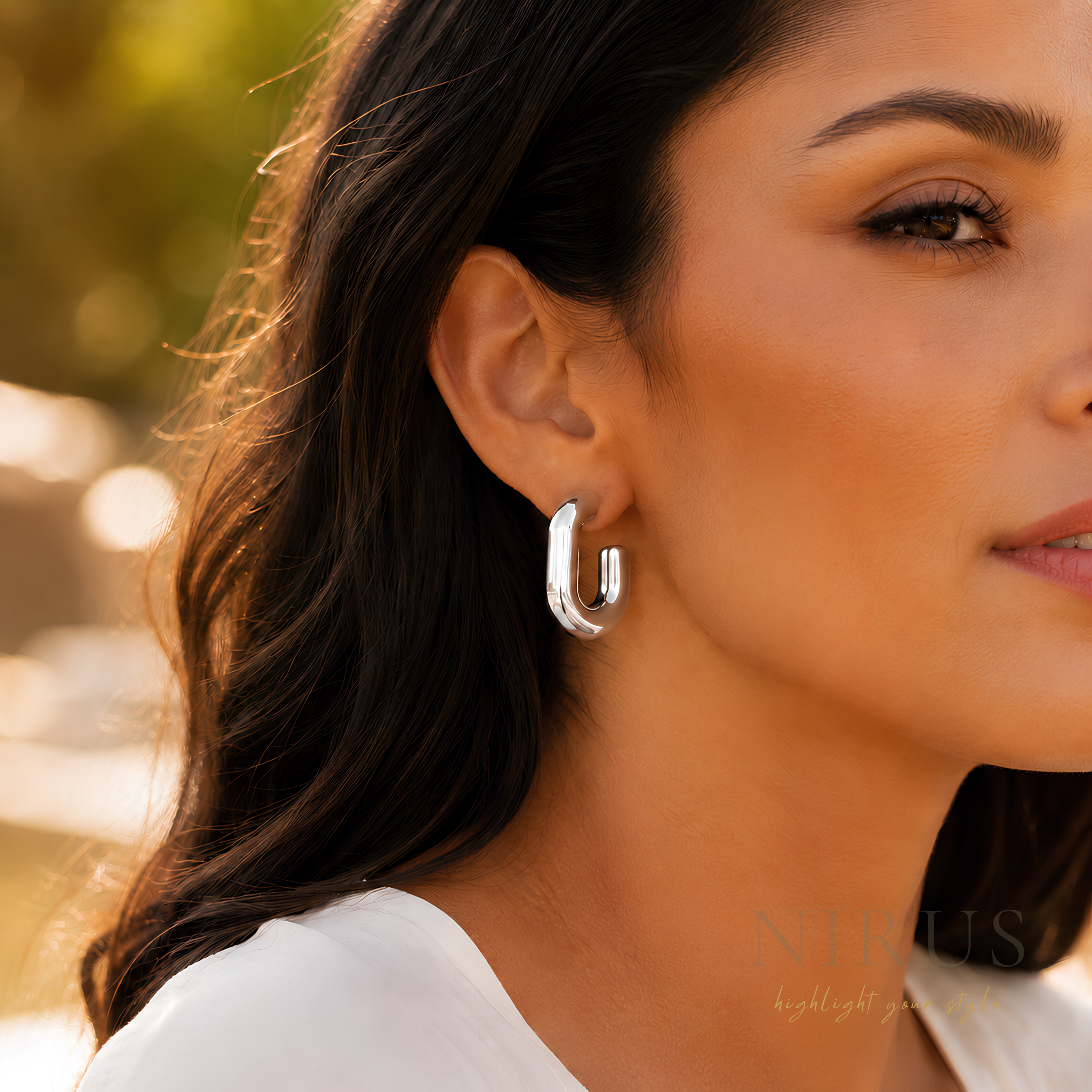 Sculpted Arch Hoops