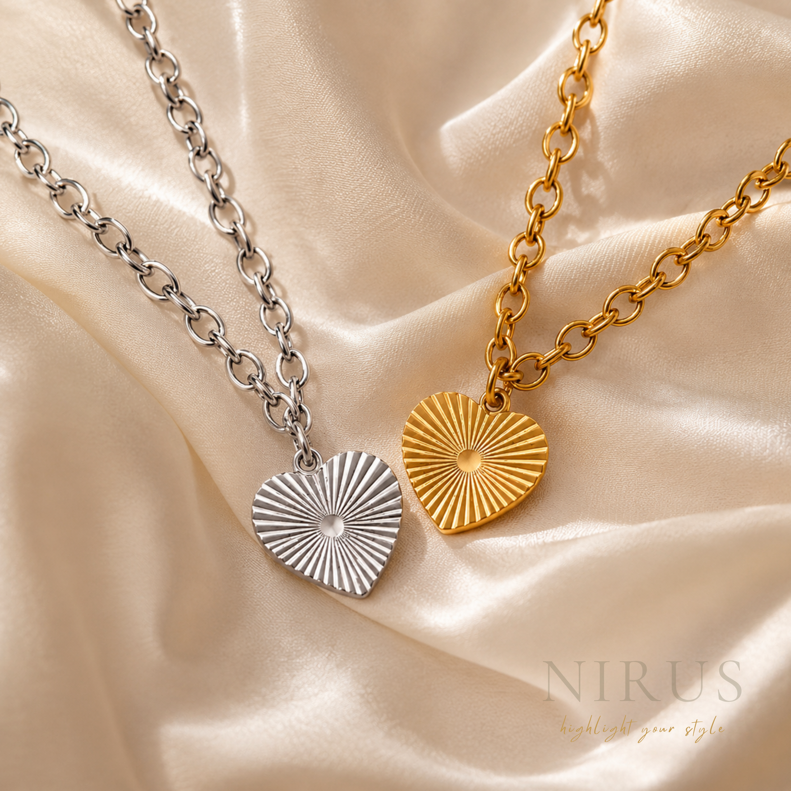 Soleil Heart Necklace