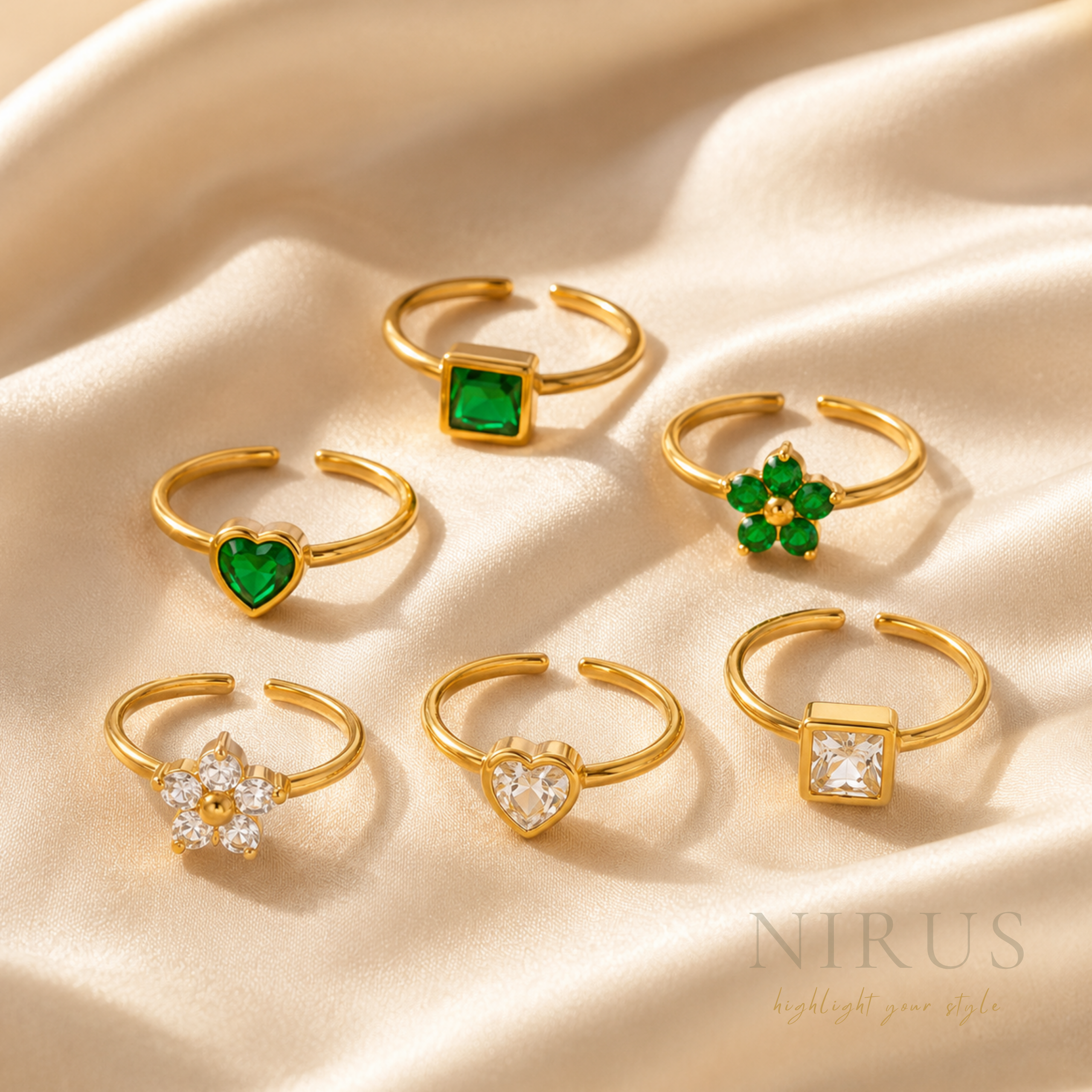 Bloom Stone Ring