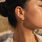 Luna Hoop Studs